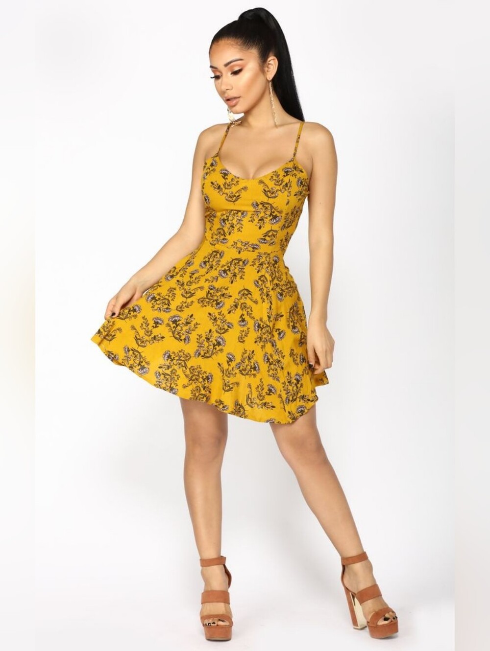 Fashion Nova Wall Flower Mini Dress